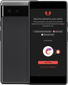 Kaymera encrypted smartphone pixel 6
